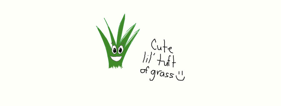 Cute Tuft of Grass