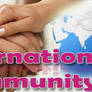 International Community Banner
