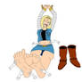 Android 18 Tickled