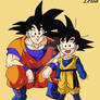 Goku and Goten