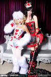 WHITE RABBIT AND RED QUEEN