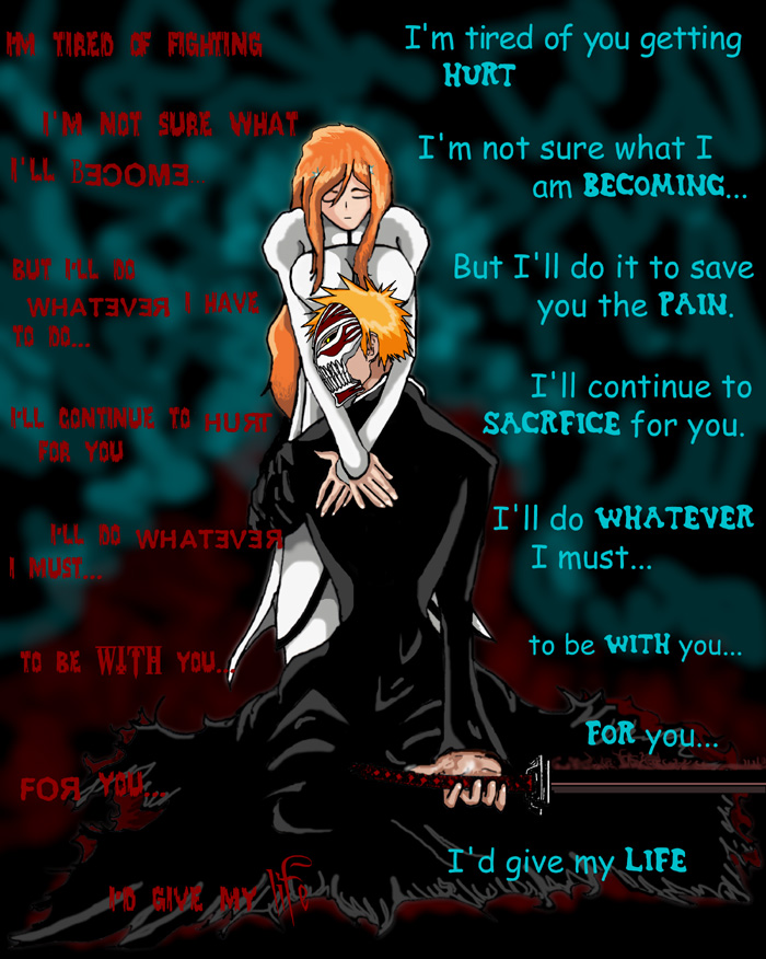 Orihime and Ichigo