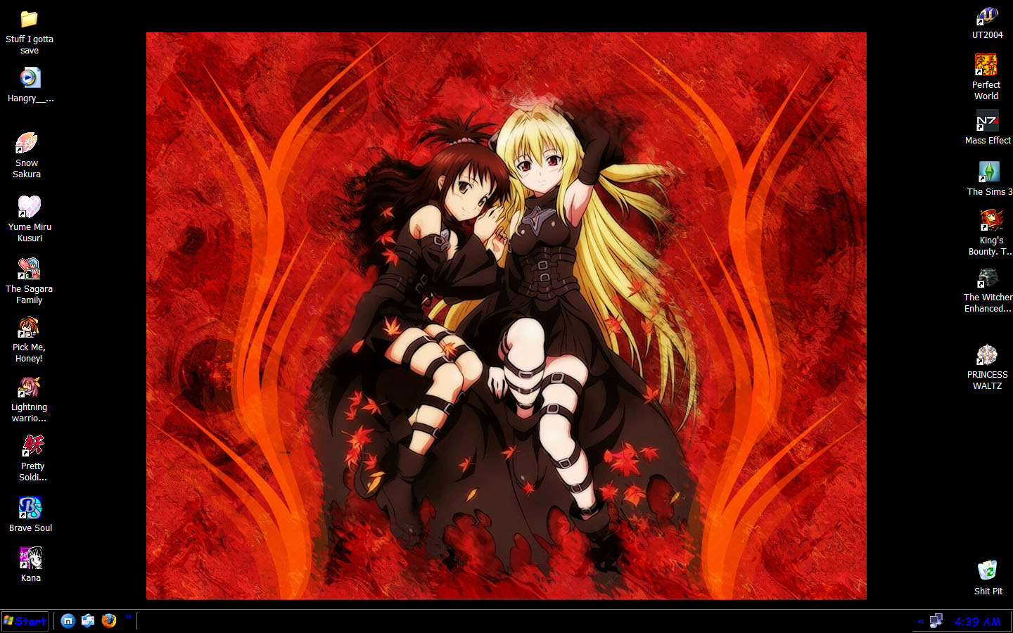 To love ru. Mikan and yami