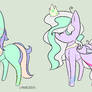 O.T.A ponies  Pastel Cuties  {closed}