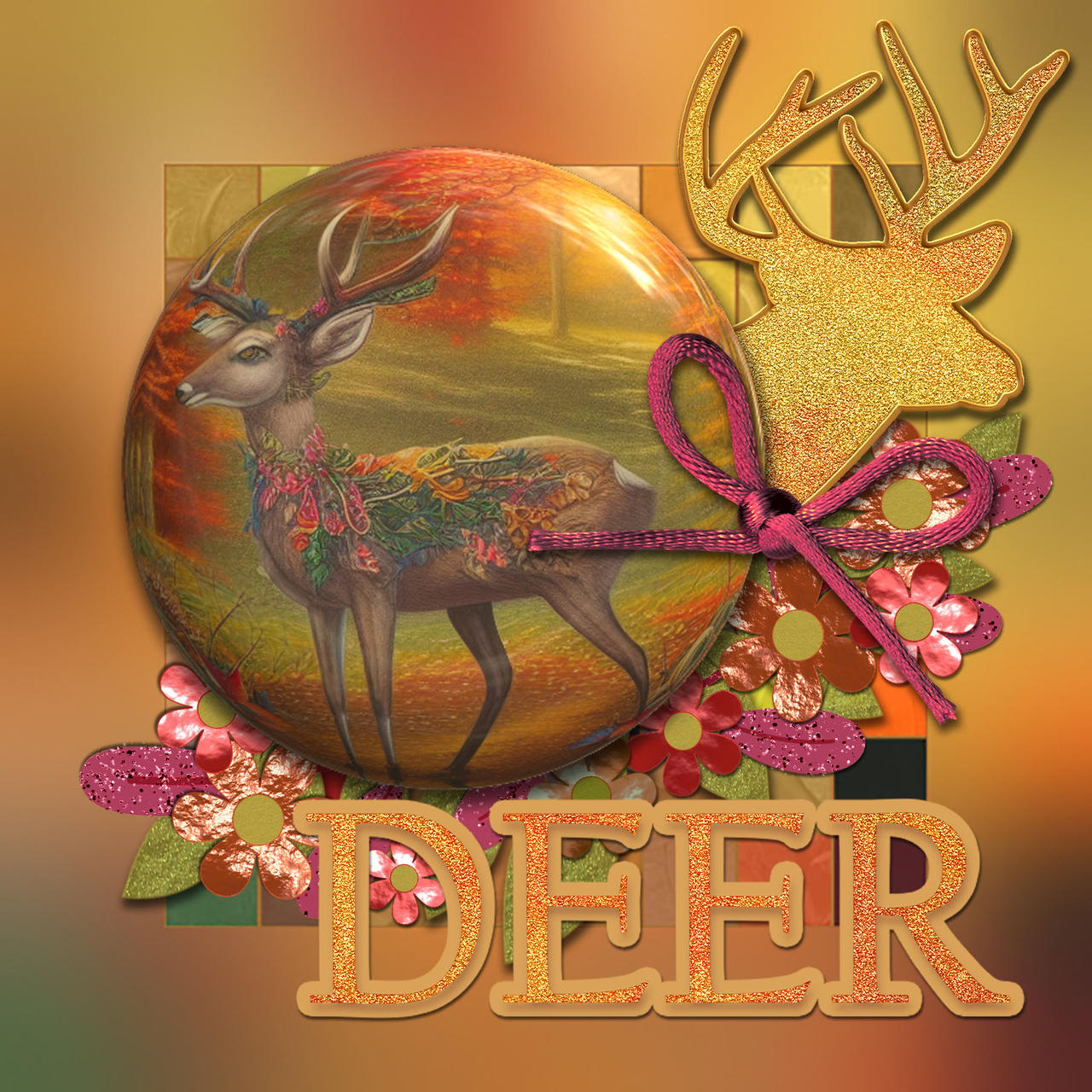 Deer Card by 77tradewinds on DeviantArt