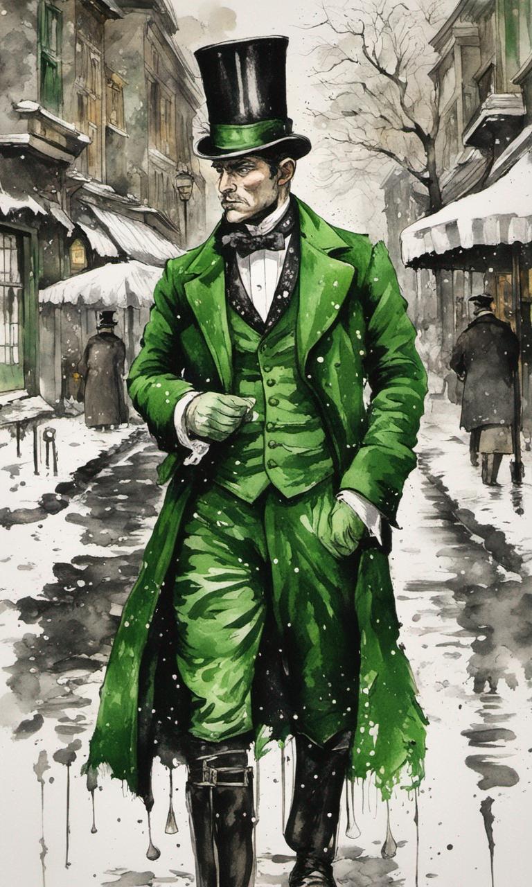 DreamUp Creation-Green Suit by 77tradewinds on DeviantArt