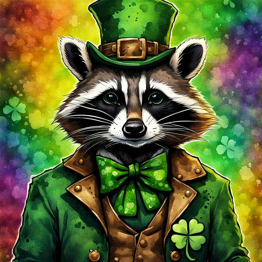 Wise Racoon Lucky Racoon by 77tradewinds on DeviantArt