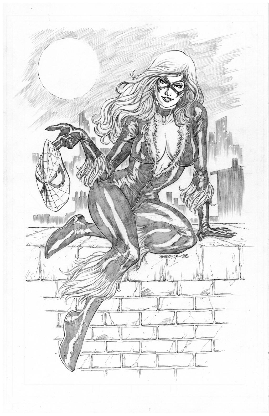 Black Cat Pinup