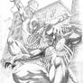 Scarlet Spider vs Venom (Commission)