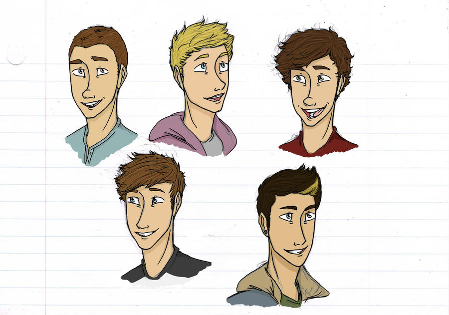 One Direction Deviantart Hey look it's One Direction by CelestialTeez on DeviantArt