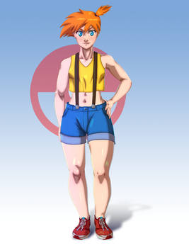 Misty - Pokemon Character Art