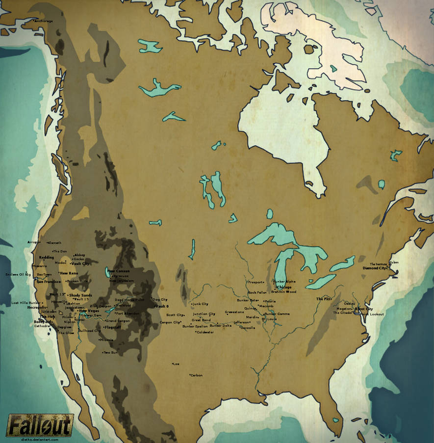 Fallout DLC USA Map by squidge16 on DeviantArt