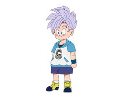 Kid Son Trunks (Goku x Bulma)