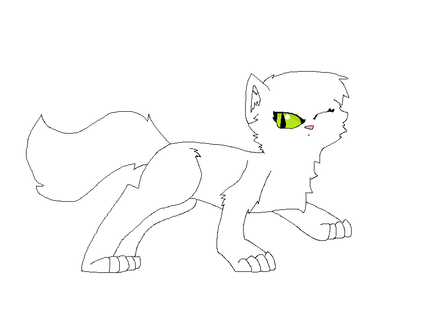 Free Cat Lineart