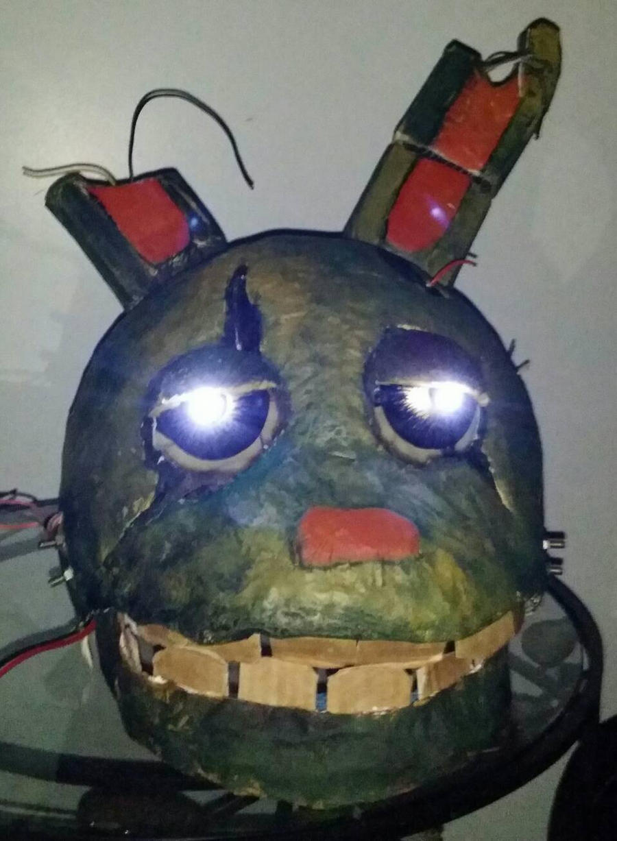Springtrap Mask by mrjumo on DeviantArt