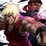 Violent Ken  VS  Evil Ryu