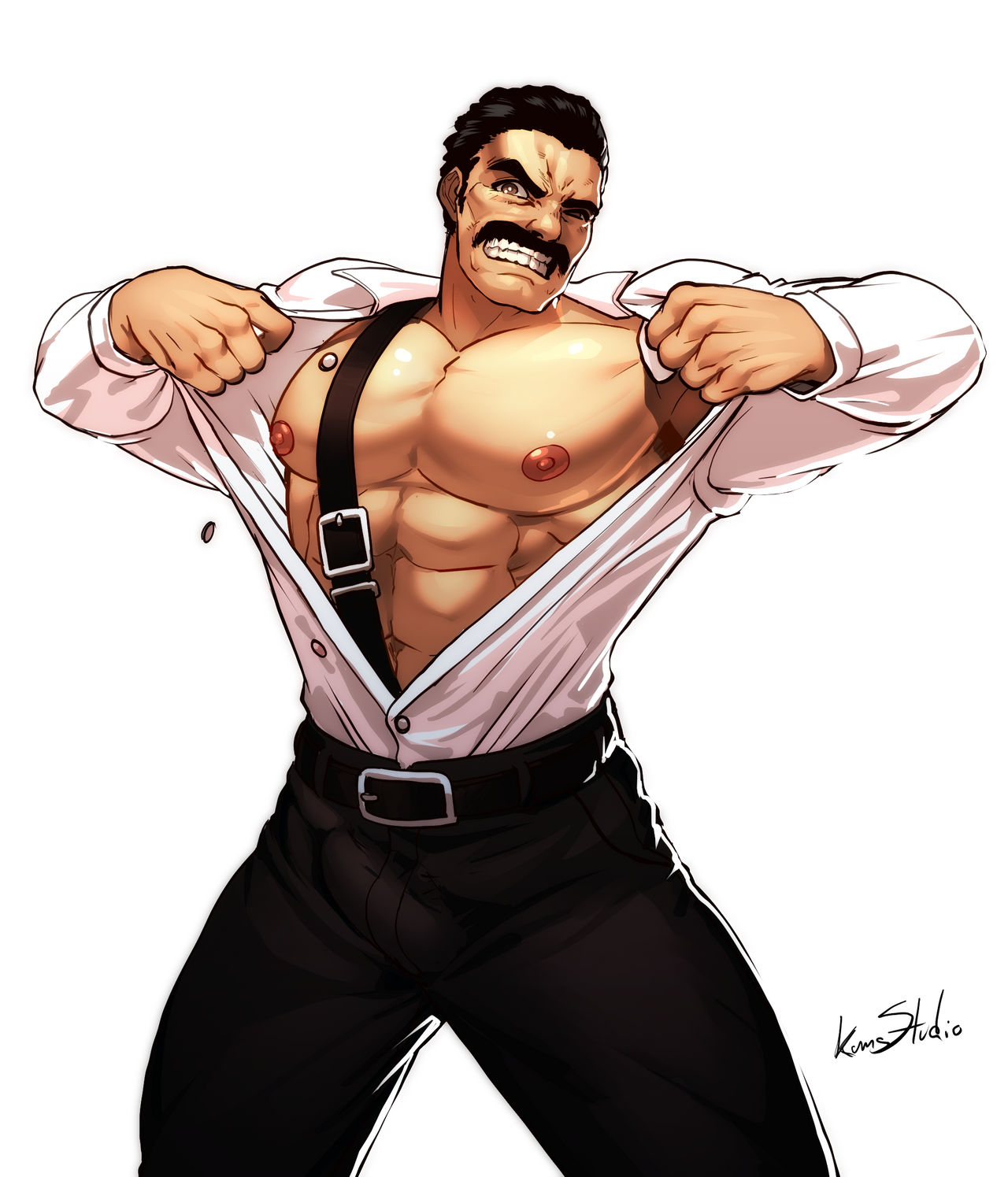 Mike Haggar by KumsStudio on DeviantArt