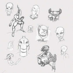 Space Rangers 2 sketching