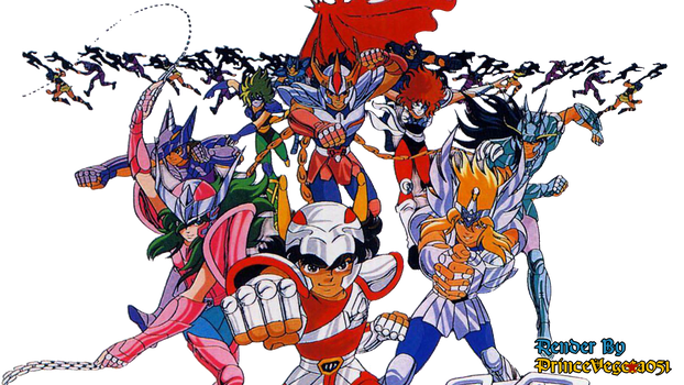 Saint Seiya Group Render