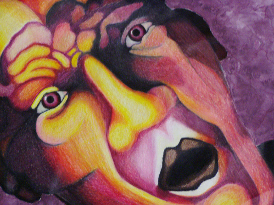 Abstract Angry Face angry face by aria-sings on DeviantArt