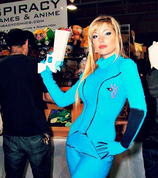 Zero Suit Samus Sporting Panty's Gun