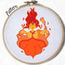 Flame Princess Cross stitch pattern