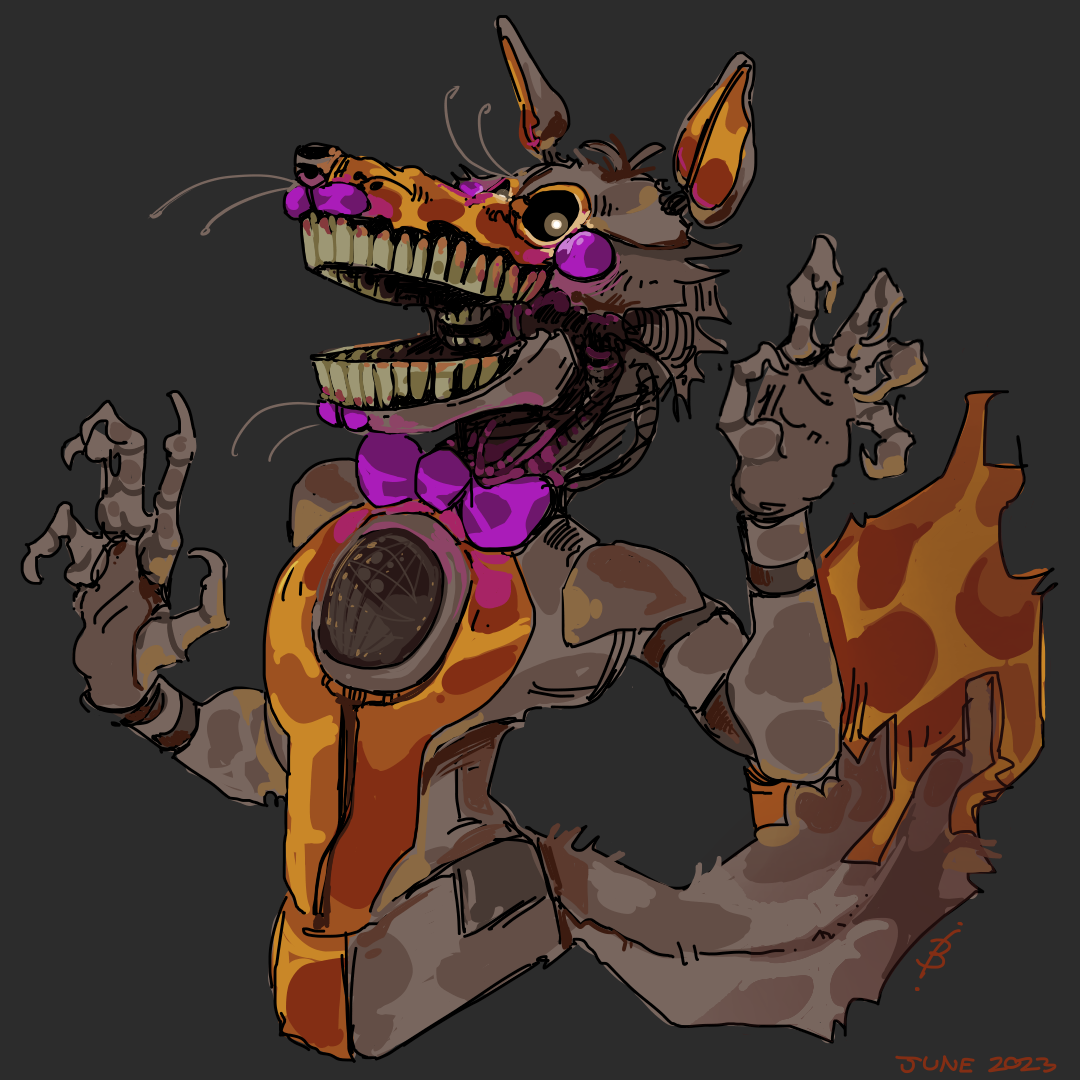 Nightmare Lolbit Fanart