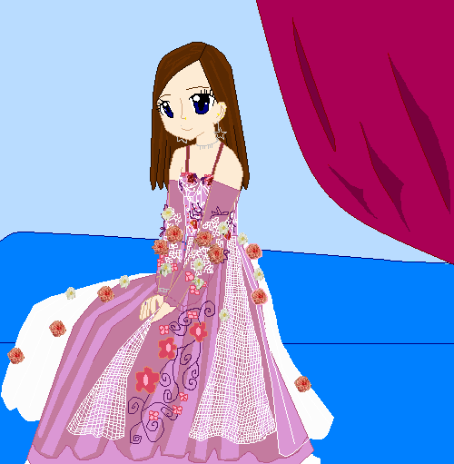 3d Floral Dress by Designdressbyanika on DeviantArt