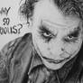 The Joker Heath Ledger Portrait