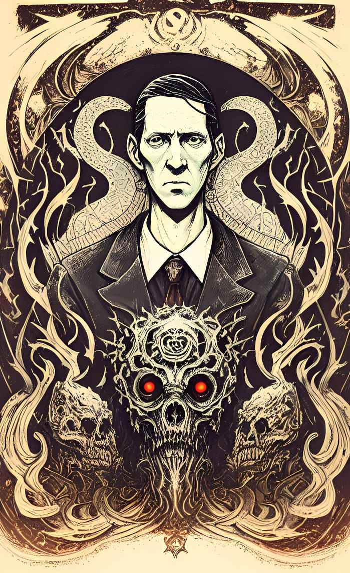 HP Lovecraft by duallist on DeviantArt