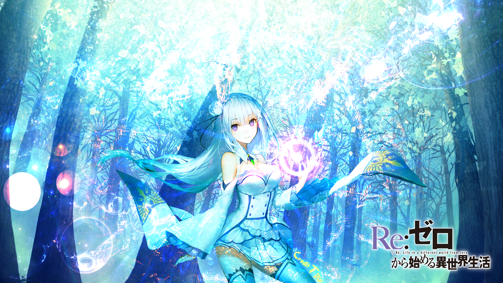 Emilia ReZero Blue Forest