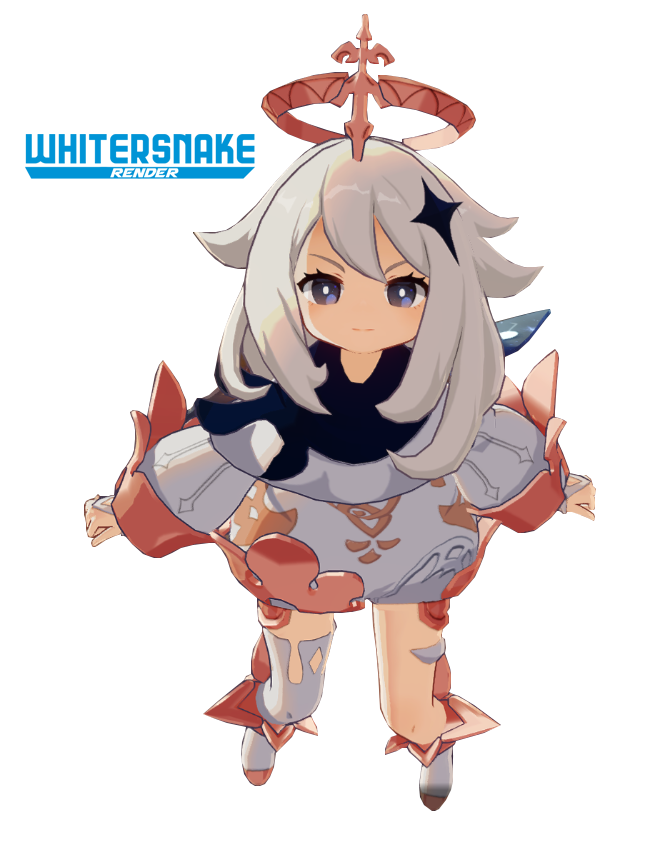 Paimon Reference Render Paimon - Genshin Impact by WhiterSnake on DeviantArt