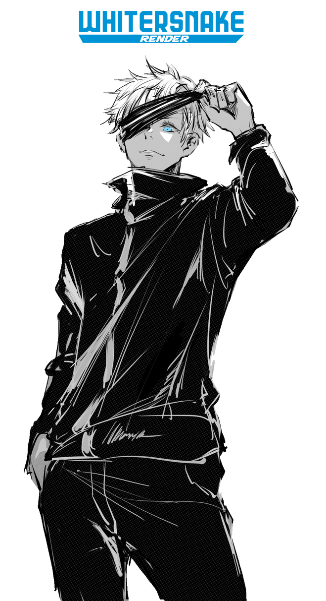 Render Jujutsu Kaisen - Satoru Gojo by WhiterSnake on DeviantArt