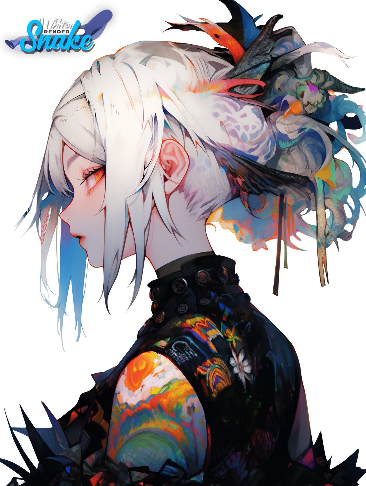 Render - Anime Girl by WhiterSnake on DeviantArt
