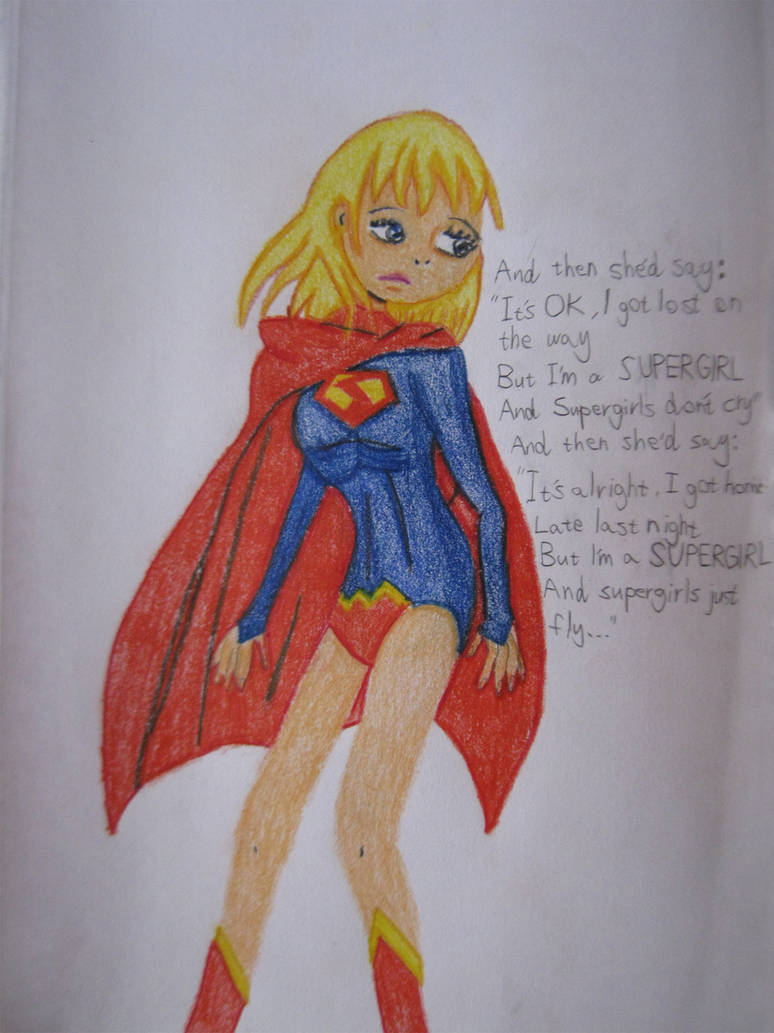 Supergirl art by EnvitChan