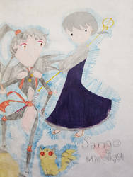 Miroku and Sango old art