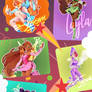 The Winx Club as the magical guardians of earth