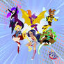 The DC Superhero Girls as Earth's Mightiest Heroes