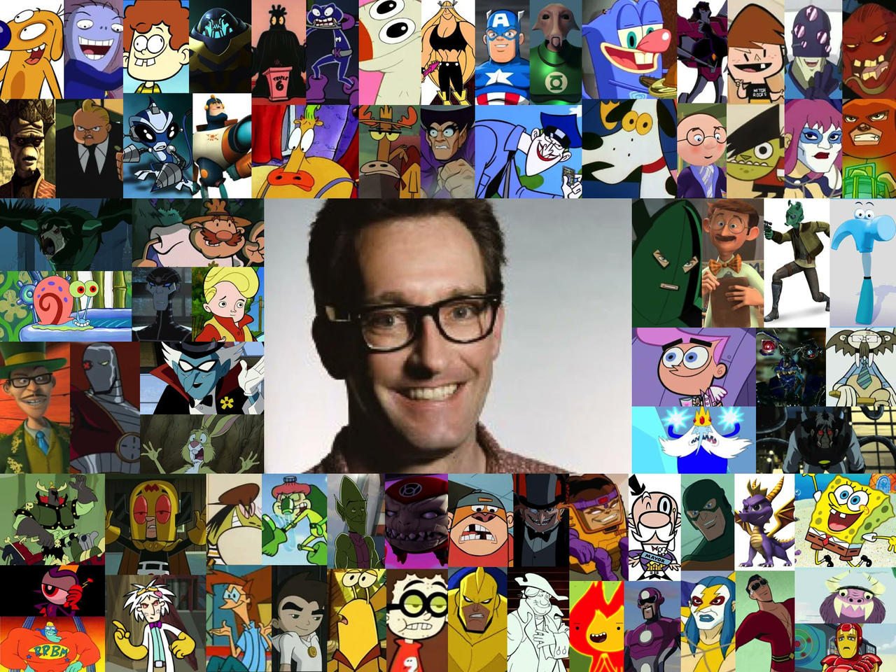 Tom Kenny Character Collage by migmonster1979 on DeviantArt