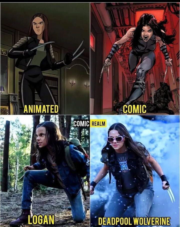The Evolution of X-23 aka Laura Kinney by migmonster1979 on DeviantArt