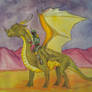 Cuz Boba Fett riding a dragon, that's why.