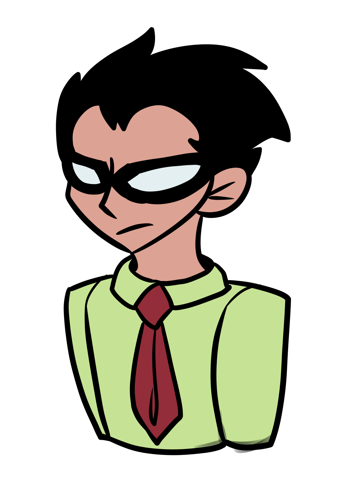 Robin In A Suit by BonesAmanita684 on DeviantArt