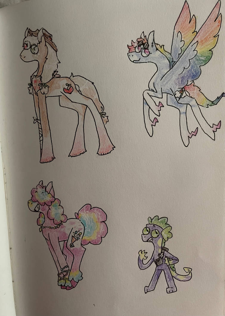 Mlp Restyle Mlp redesigns-1 by Anirandums on DeviantArt