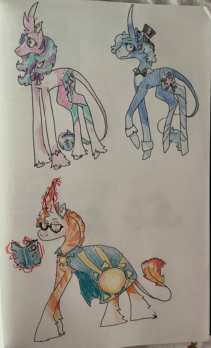 Mlp Restyle Mlp redesigns-4 by Anirandums on DeviantArt
