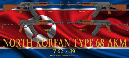 North Korean Type 68 AKM