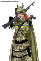 Batgirl ukrainian military version