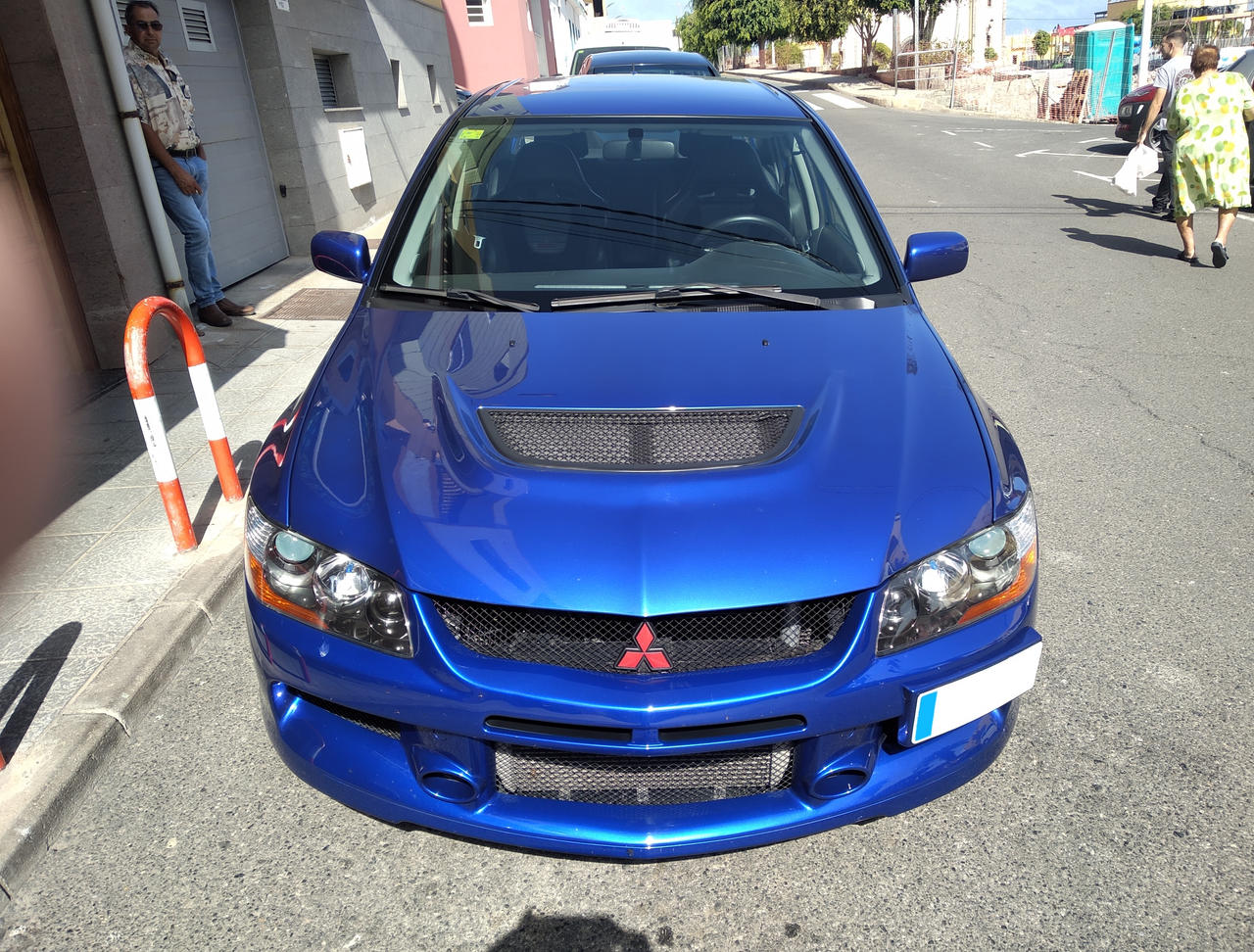 Evolution Front Mitsubishi Lancer Evolution IX (front view) by MikeKalashnikov3000 on ...