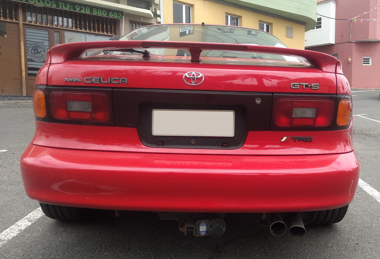 1990 Toyota Celica GT-S TRD (back view 2) by MikeKalashnikov3000 on ...