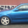 Tuning 1995 Renault Megane Coupe (left profile)