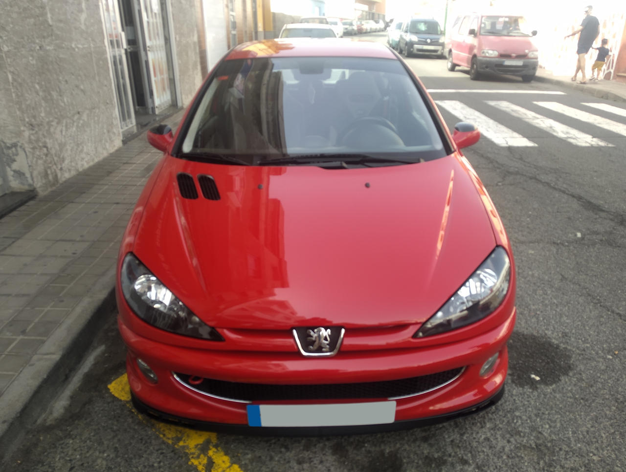 Peugeot 206 GTI (front view) by MikeKalashnikov3000 on DeviantArt